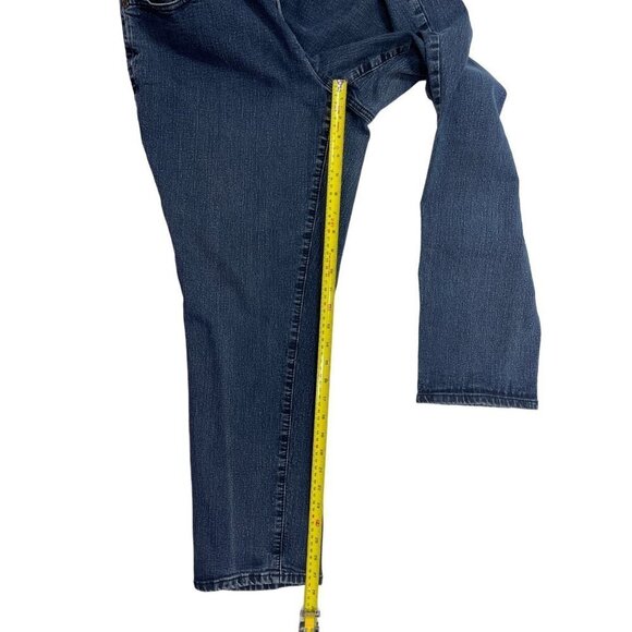 Vintage CATO PREMIUM Women's Regular Rise Jeans16W Dark Wash Ankle Stretch EUC - Picture 11 of 15